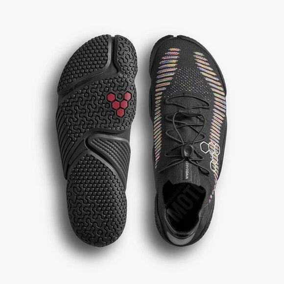 Vivobarefoot Motus Flex Womens in Obsidian-Space Dye - Picture 2 of 8